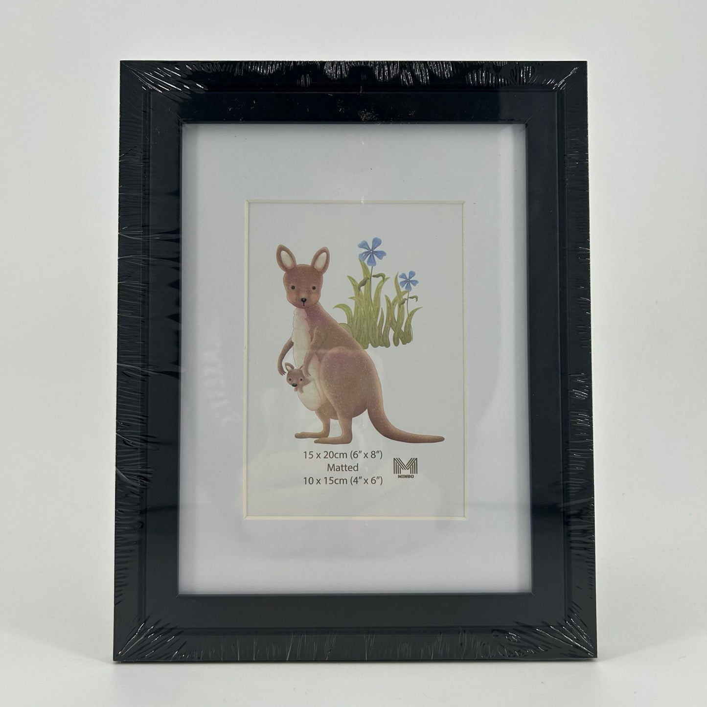 Berlin 6x8 Inch Black Photo Frame image 0