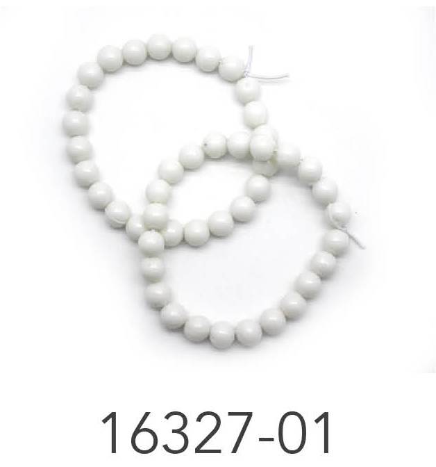 Neon Beaded Bracelet (White) 2pk image 0