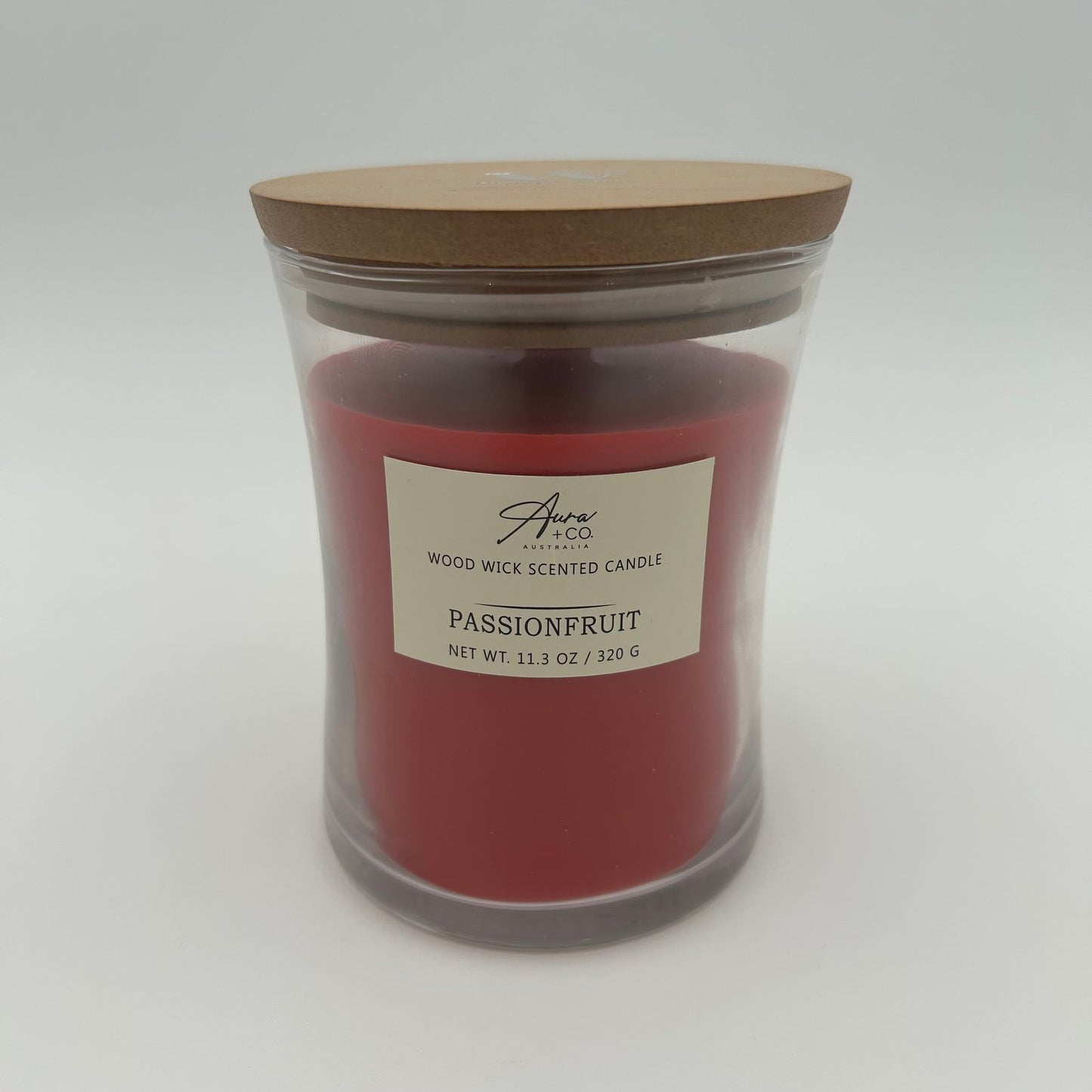 Glass Soy Candle 320g - PASSIONFRUIT