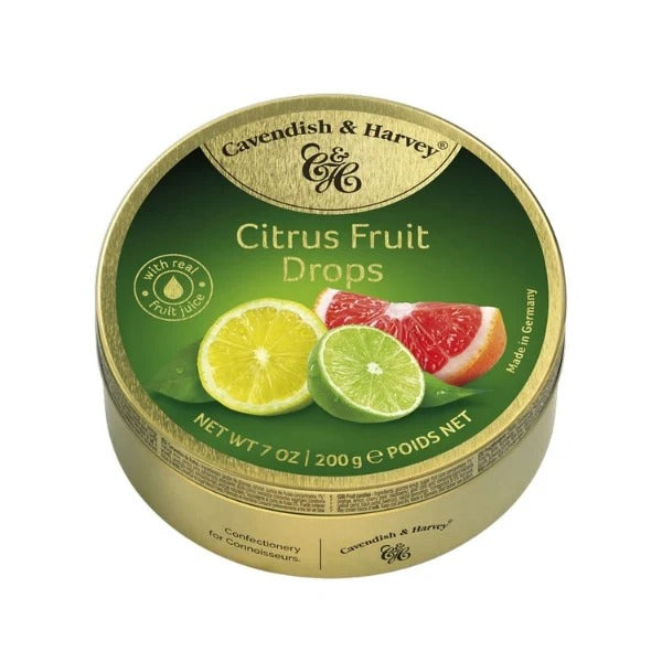 Cavendish & Harvey Citrus Fruit Drops 200g image 0
