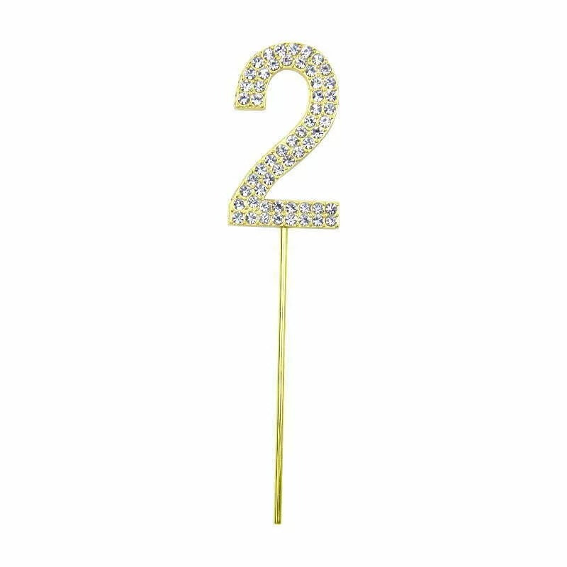 Gold Cake Topper - 2 image 0