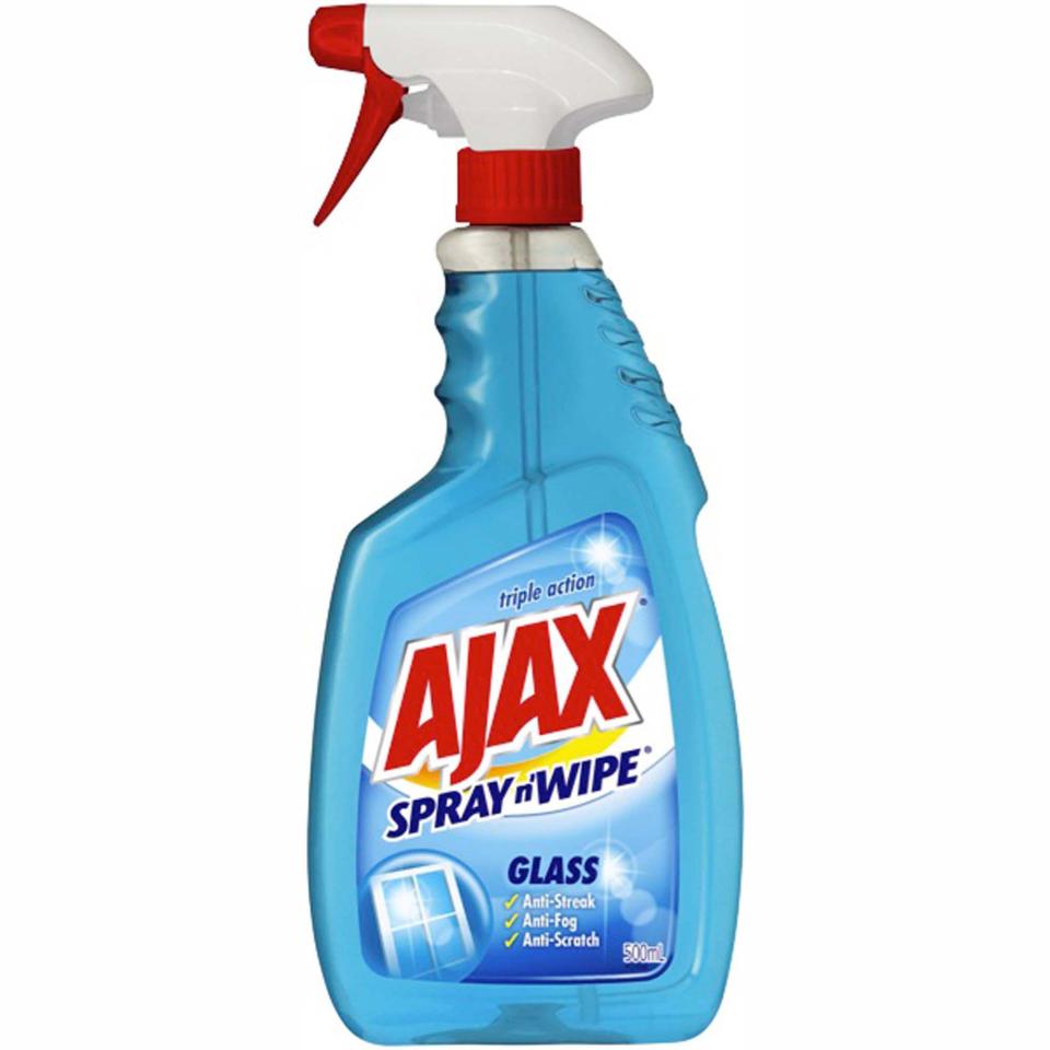 AJAX 500mL SPRAY N WIPE TRIGGER GLASS CLEANER