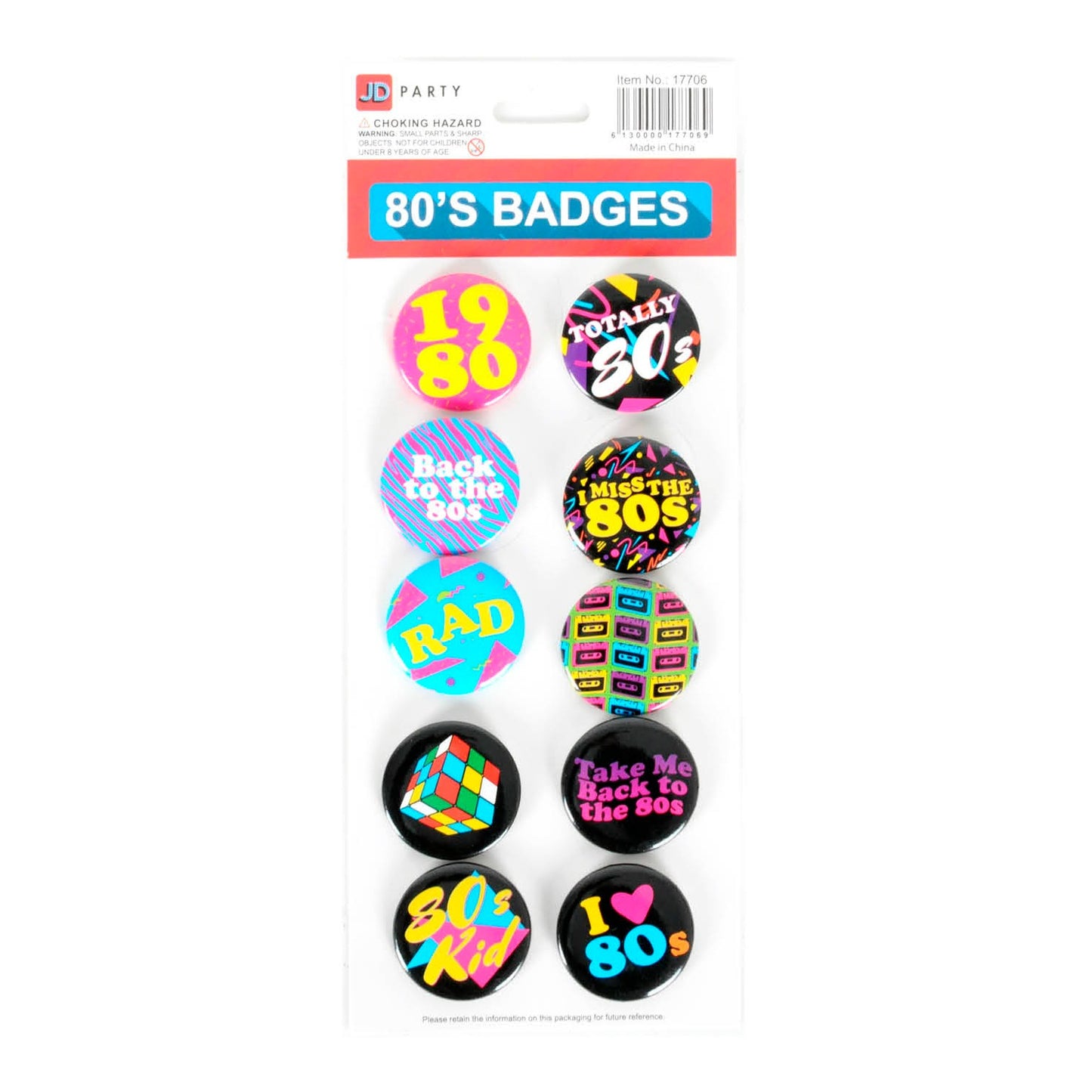 Party Badges (80s ) image 0