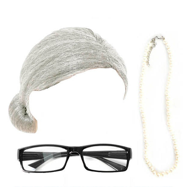 Grandma Accessory Set - Light Grey