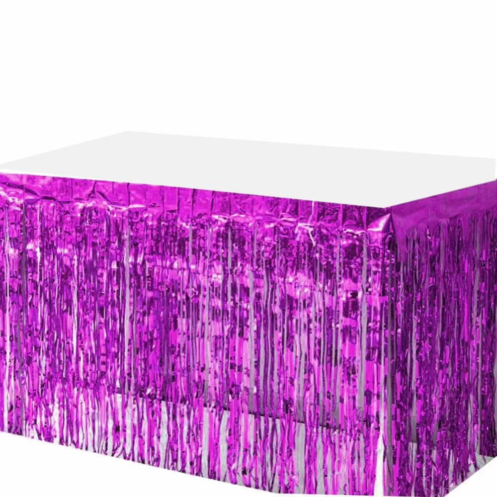 Table Skirt - Hot Pink image 0