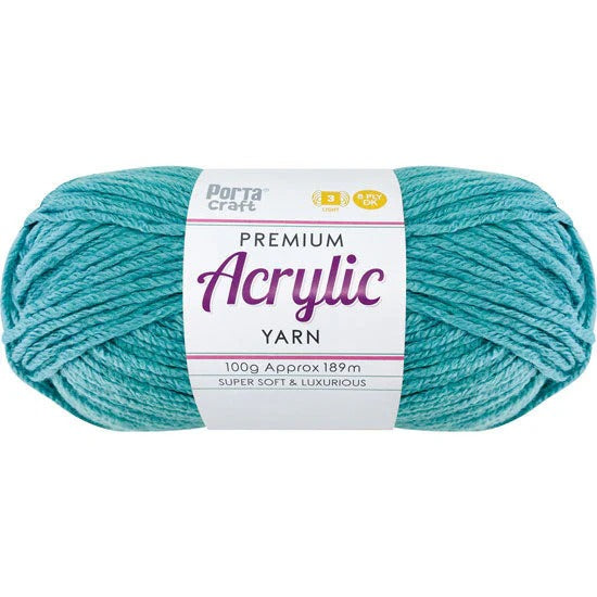 Acrylic Yarn 100g 189m 8ply - Patina