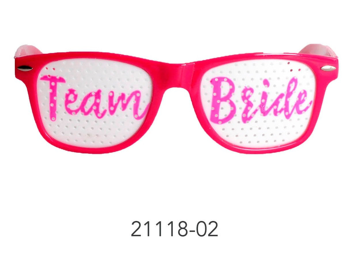 Party Glasses (Team Bride) image 0