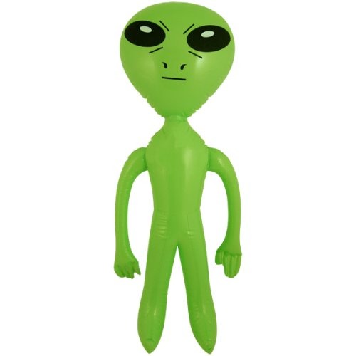 INFLATABLE ALIEN 64CM image 0