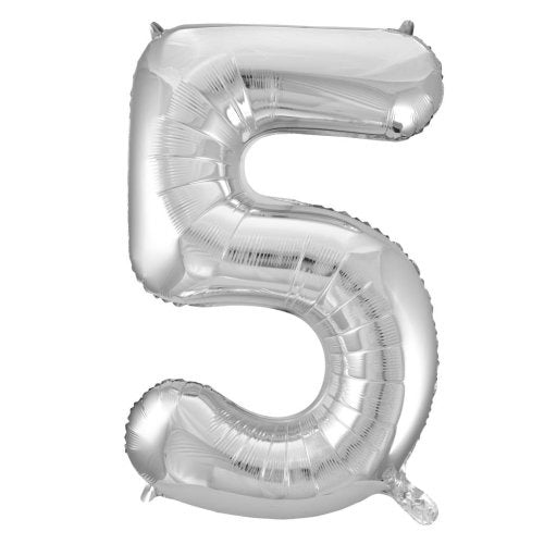 34" Decrotex Foil Balloon - Silver #5