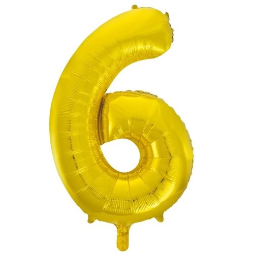 34" Decrotex Foil Balloon - Gold #6