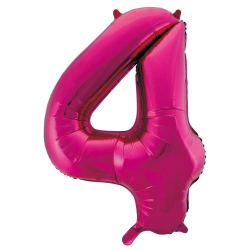 34" Decrotex Foil Balloon - Magenta #4