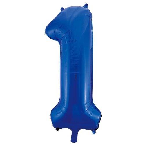 34" Decrotex Foil Balloon - Blue #1
