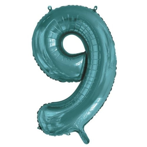 34" Decrotex Foil Balloon - Teal #9