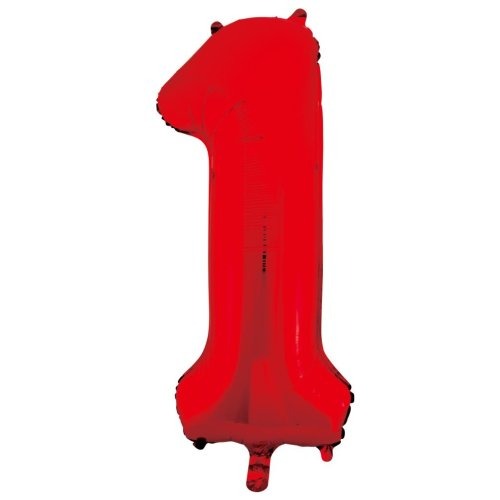 34" Decrotex Foil Balloon - Red #1