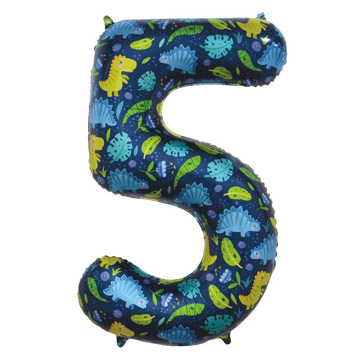 34" NUMERAL FOIL BALLOON - DINO #5