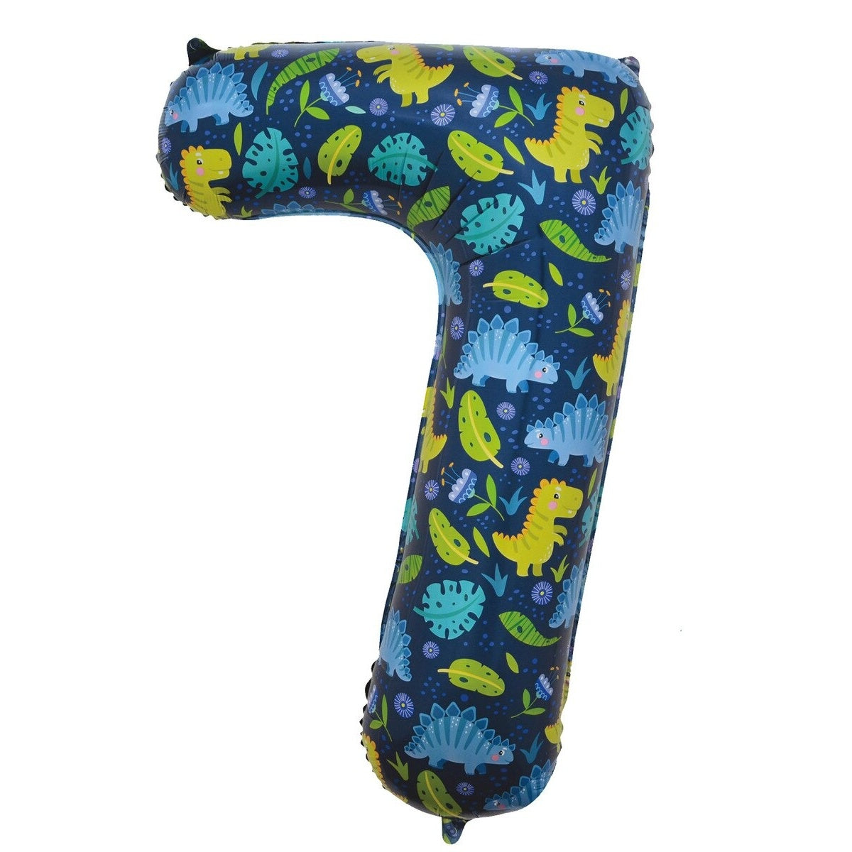 34" NUMERAL FOIL BALLOON - DINO #7