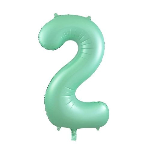 34" Decrotex Foil Balloon - Pastel Mint #2