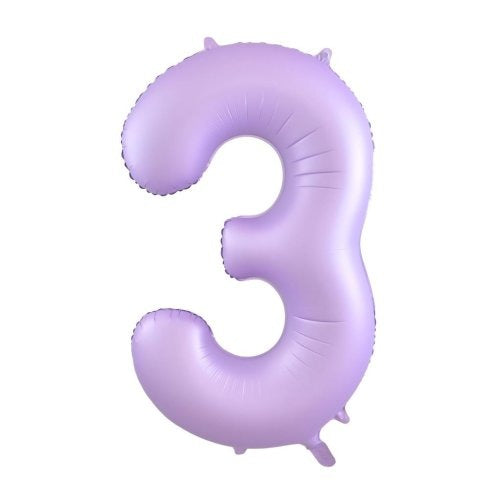 34" Decrotex Foil Balloon - Pastel Liliac #3