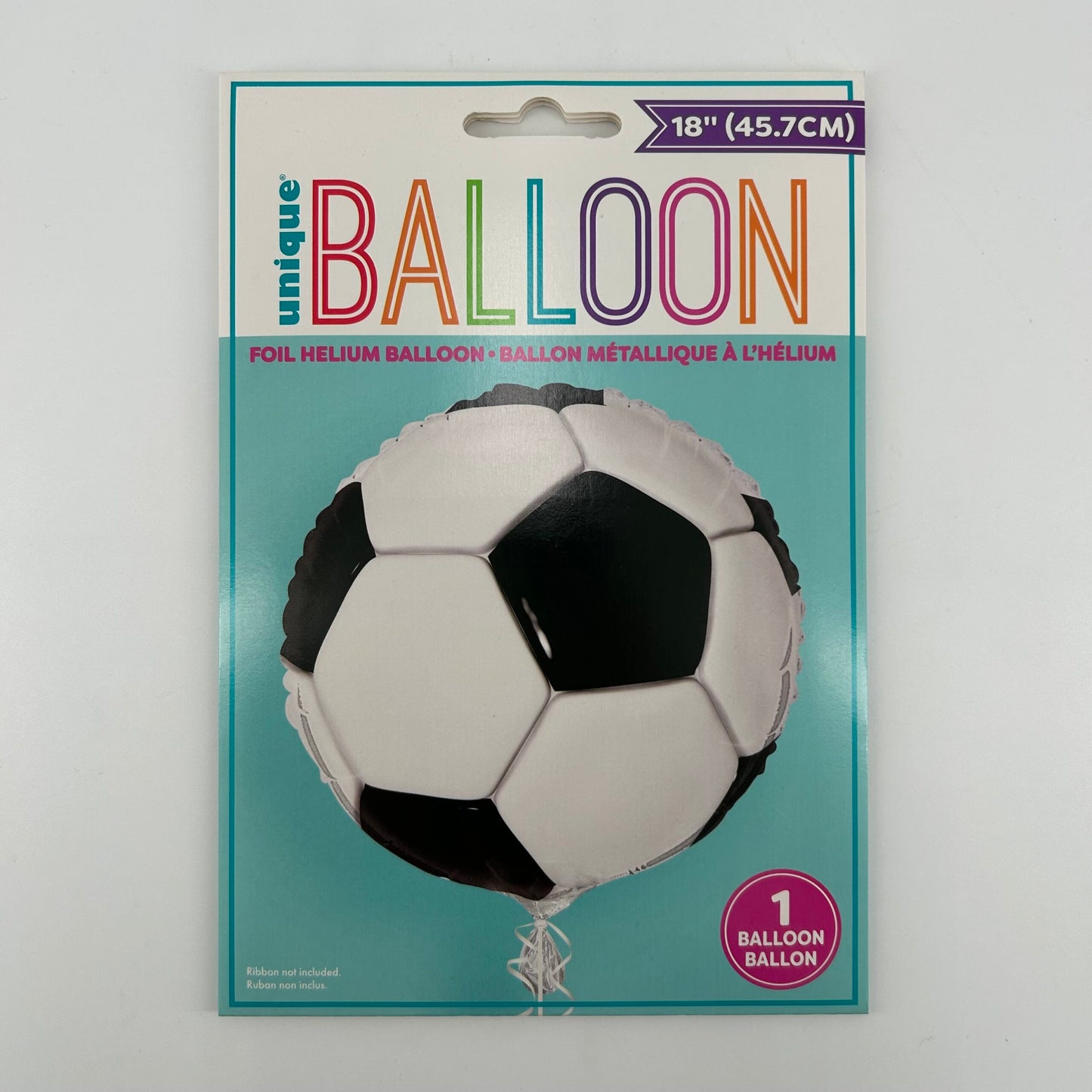 3D SOCCER 18" FOIL BLN PKG image 0