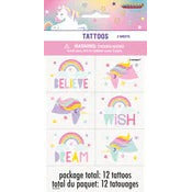 12 PASTEL UNICORN TATTOOS image 0