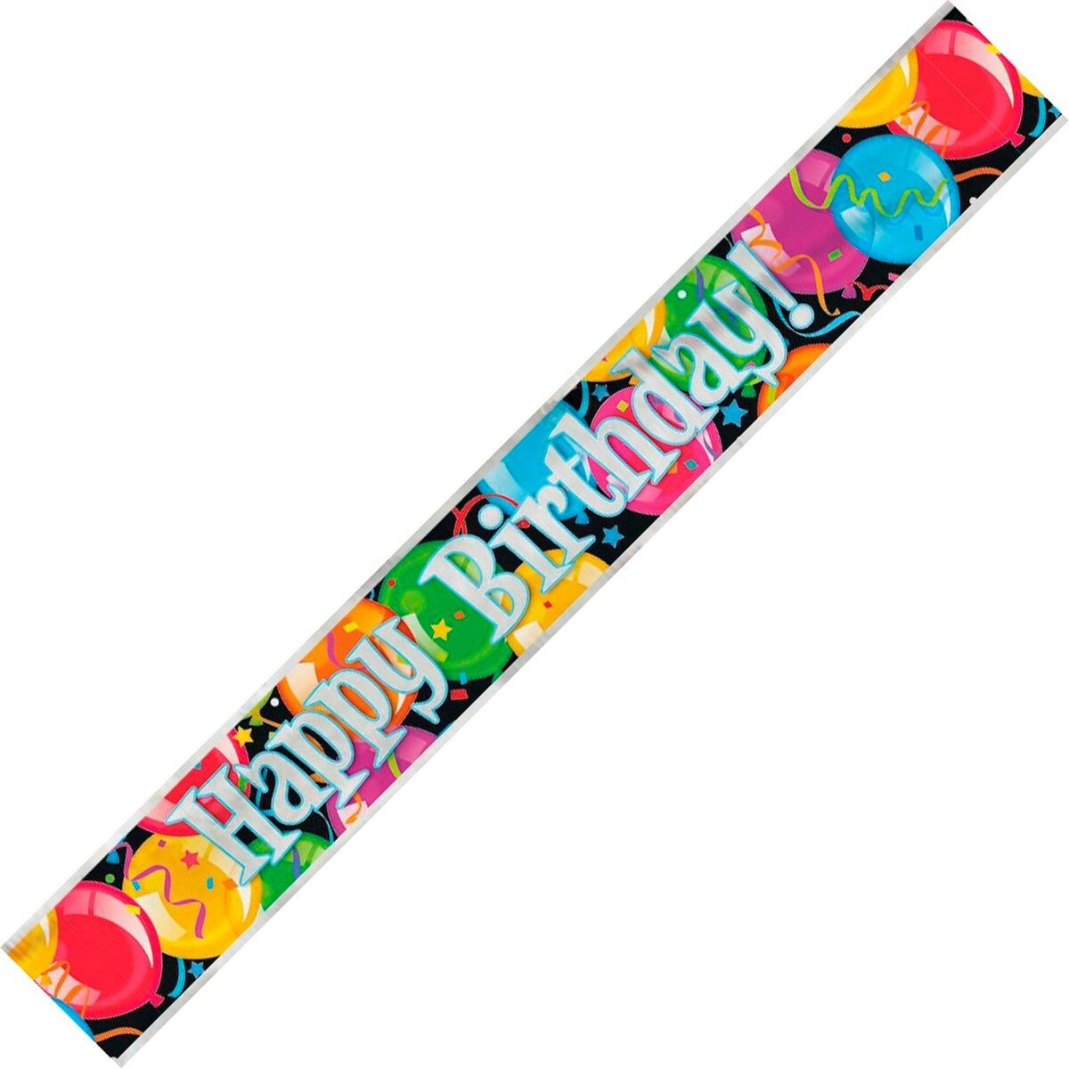 BRAVO BIRTHDAY FOIL BANNER 12ft image 0