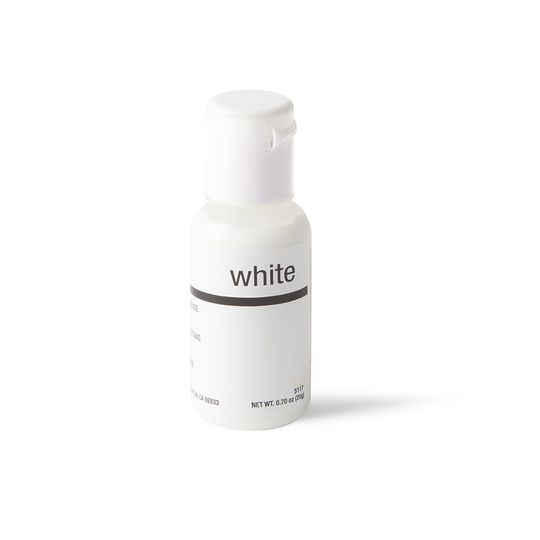 Chefmaster Liqua-Gel Bright White 0.9oz/25ml image 0
