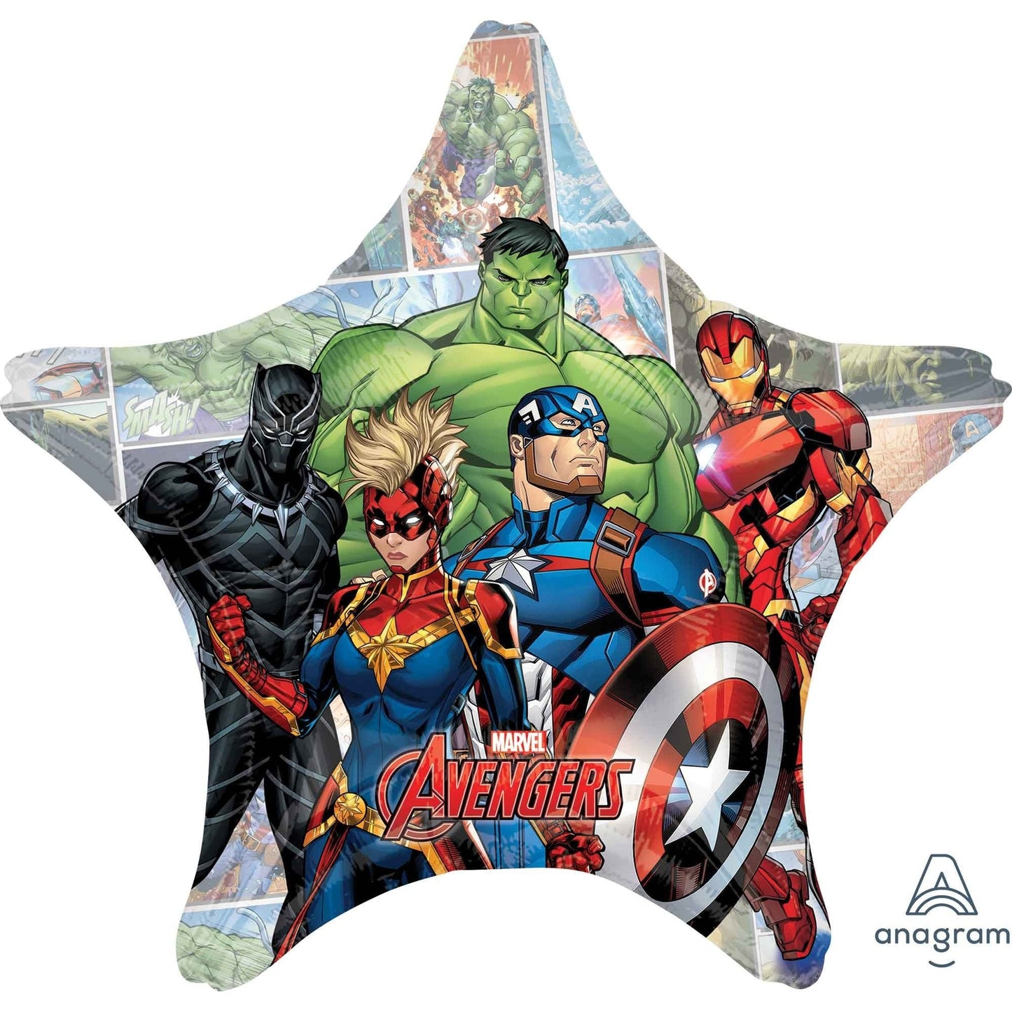 Jumbo HX Avengers Powers Unite Foil Balloon