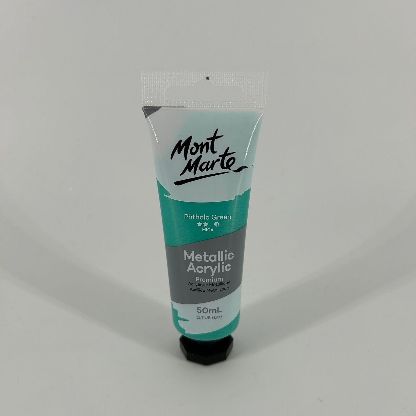 Metallic Acrylic Paint 50ml - Phthalo Green image 0
