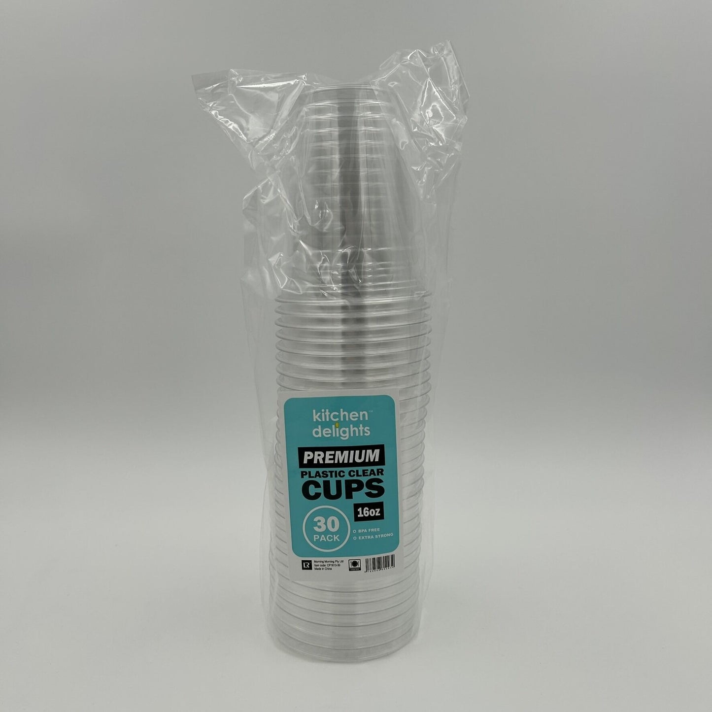 Clear Plastic 16oz cup 30pk image 0