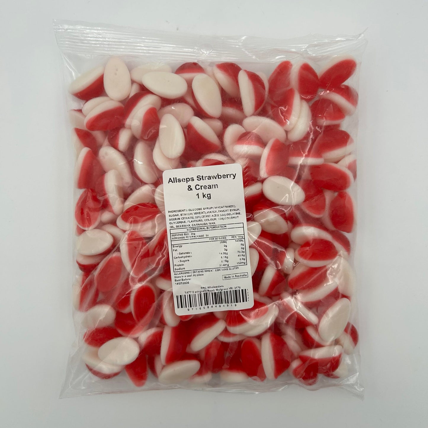 Allseps Strawberry & Cream 1kg image 0