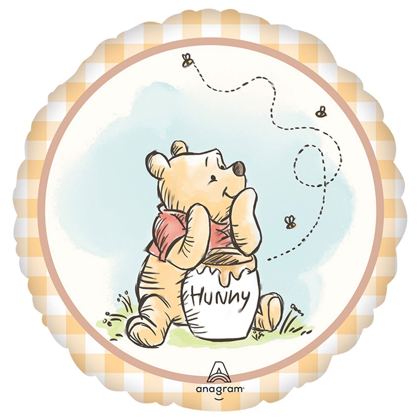Standard Winnie The Pooh 60cm Foil Balloon