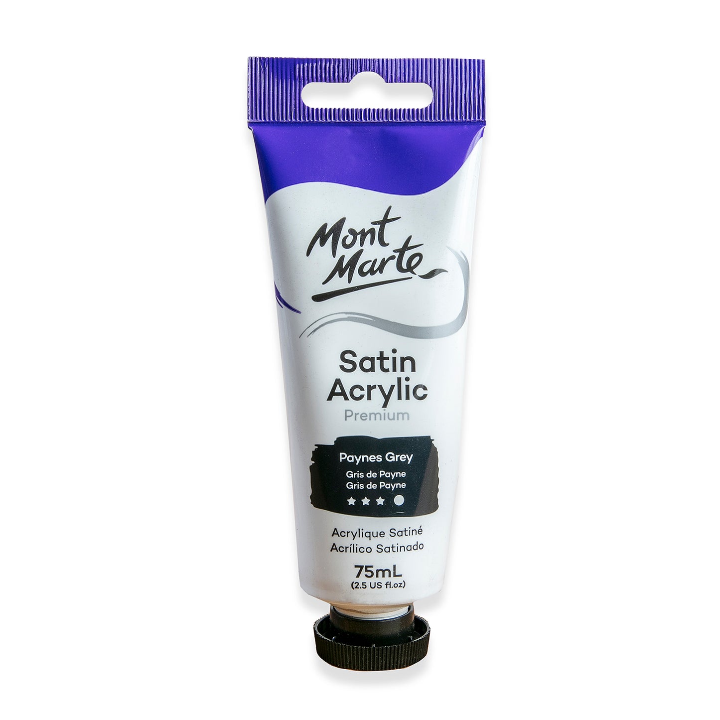 Satin Acrylic 75ml - Paynes Grey image 0