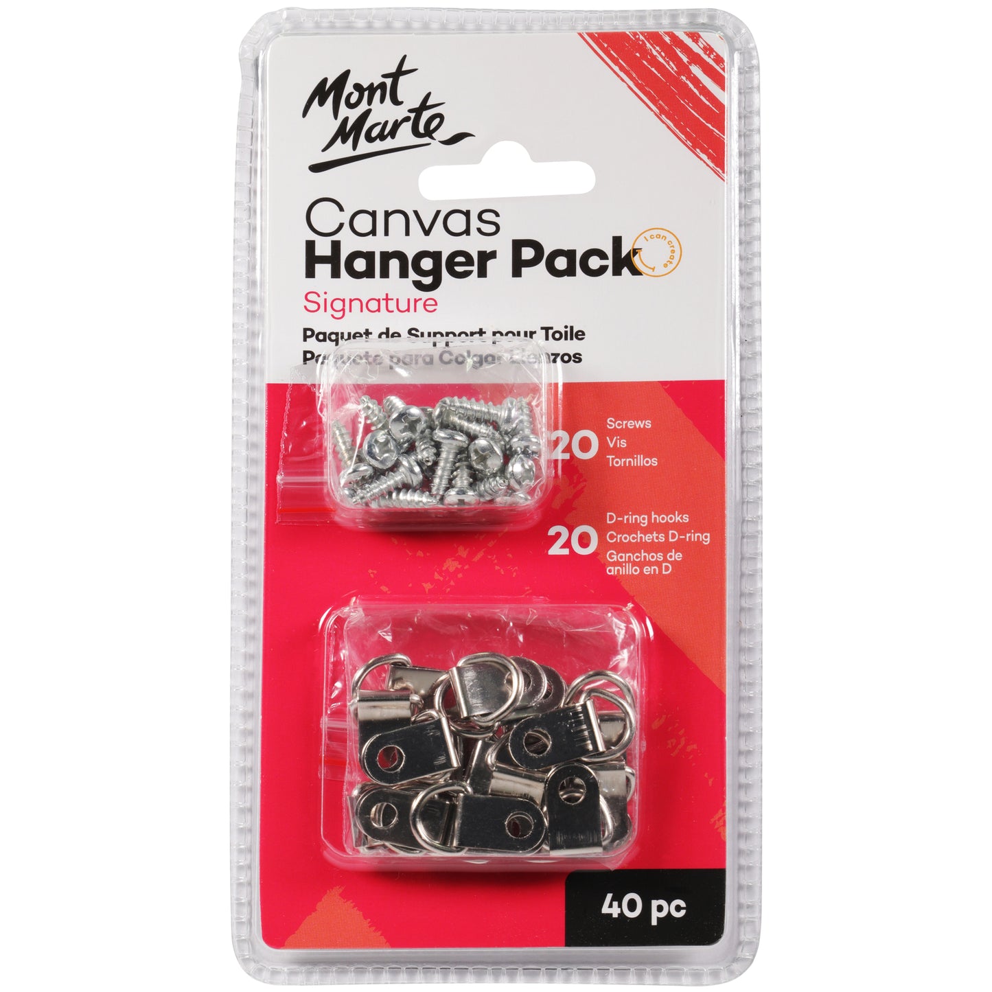 Canvas Hanger Pack 20pce image 0