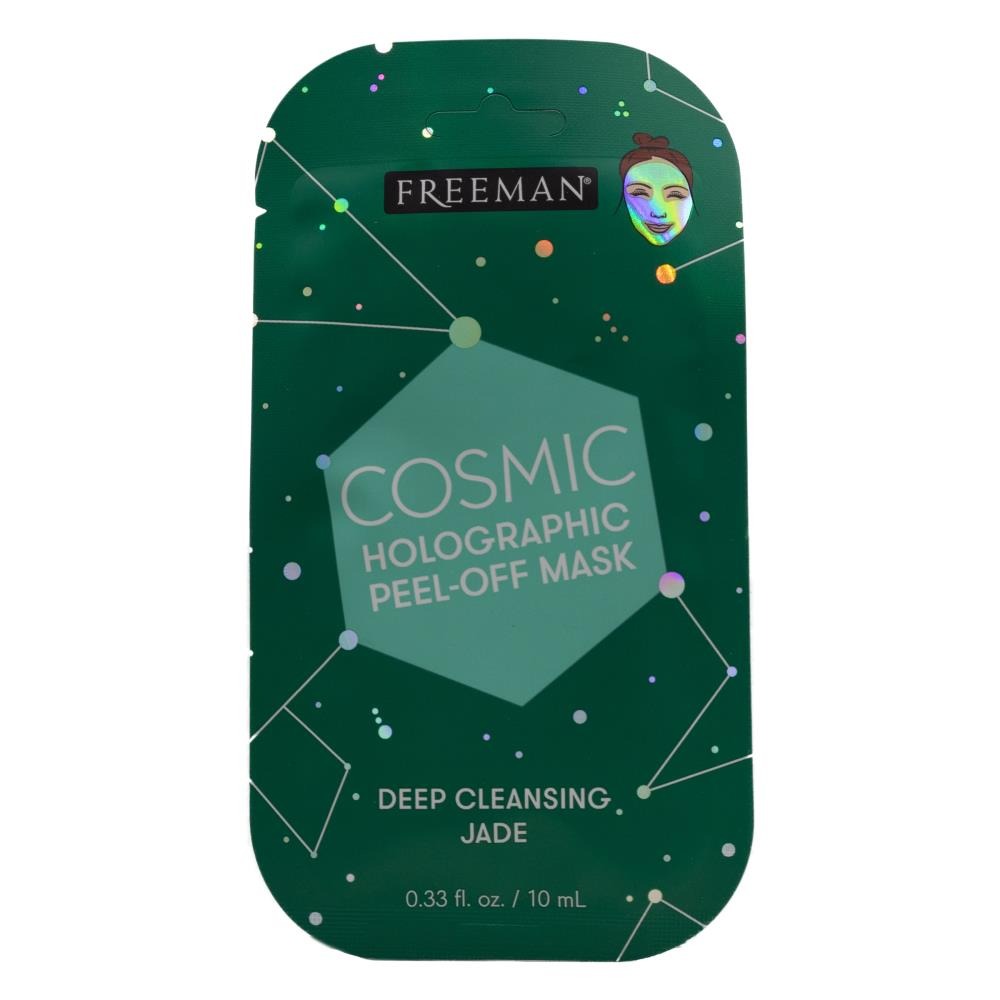 FREEMAN 10mL PEEL OFF MASK DEEP CLEANSING COSMIC HOLOGRAPHIC