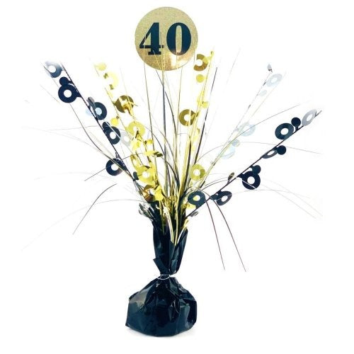 Black & Gold Centrepiece Weight #40 image 0