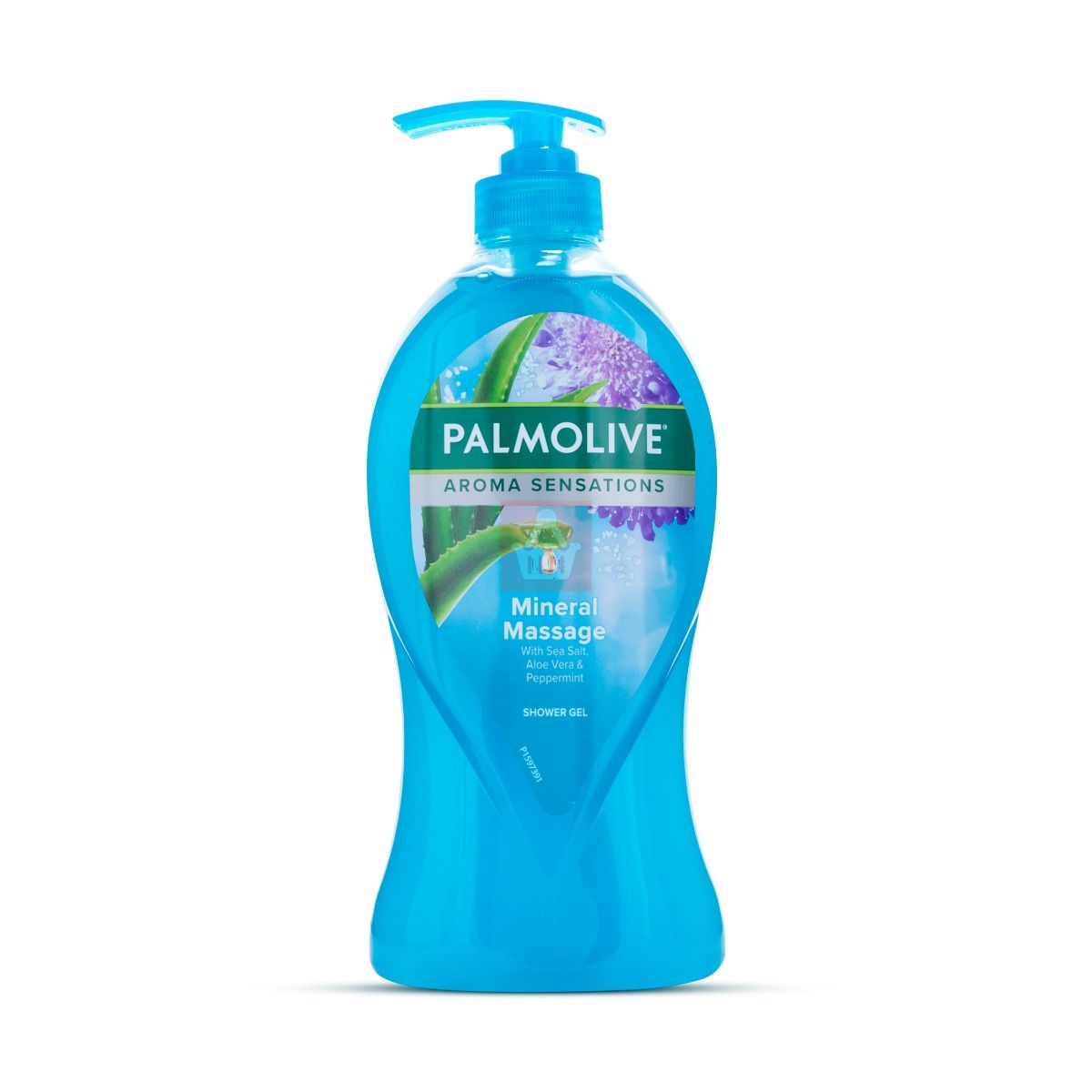 PALMOLIVE 750mL SHOWER GEL AROMA SENSATIONS MINERAL MASSAGE WITH SEA SALT ALOE VERA AND PEPPERMINT