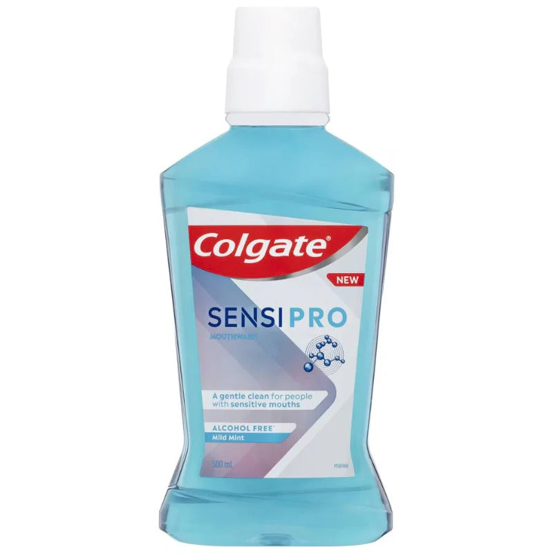 COLGATE 500ml SENSIPRO MOUTH WASH MILD MINT