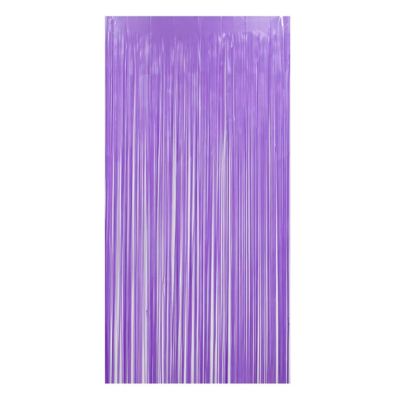 Purple Foil Curtain 1M x 2M