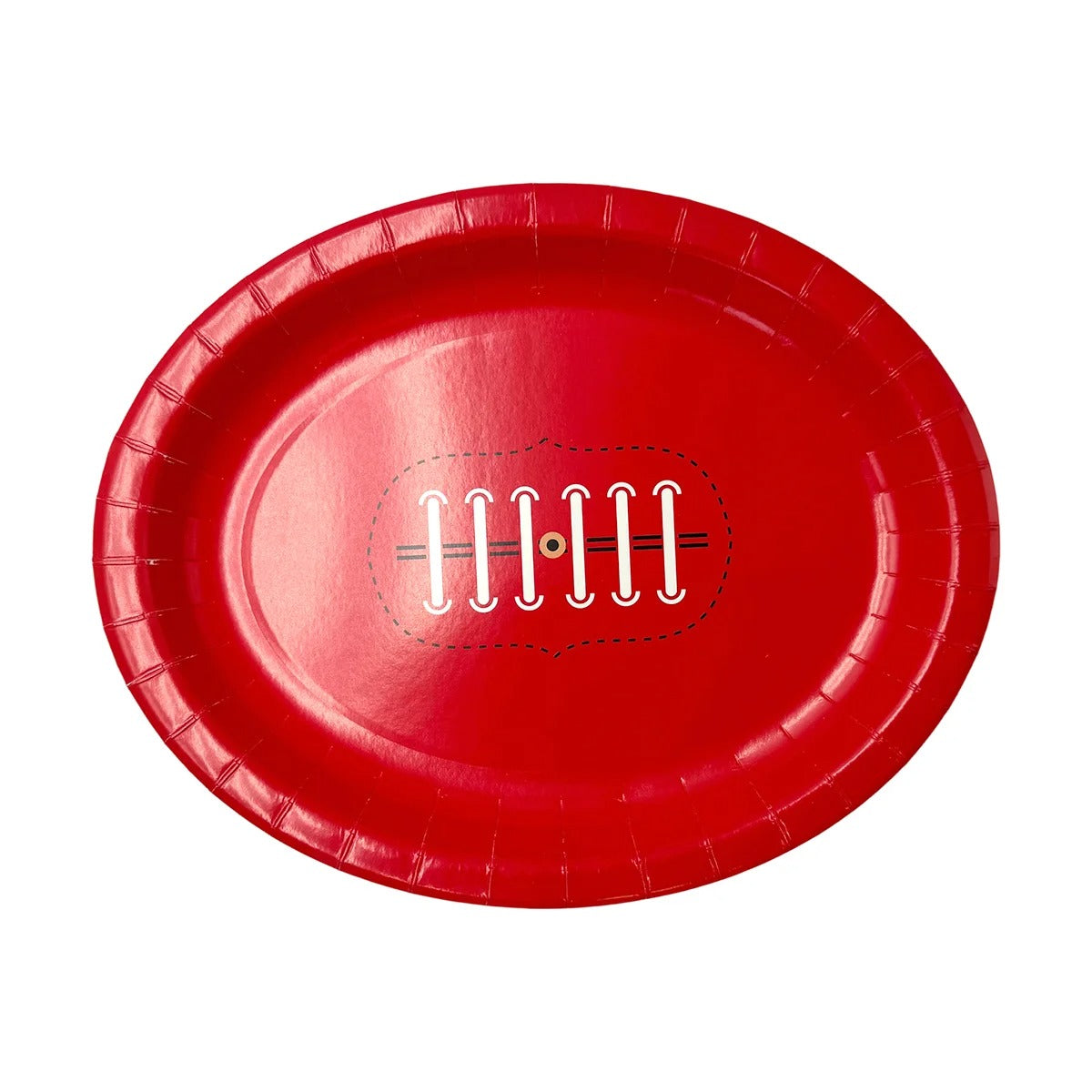 Footy 27.5cm Paper Plates 8pk