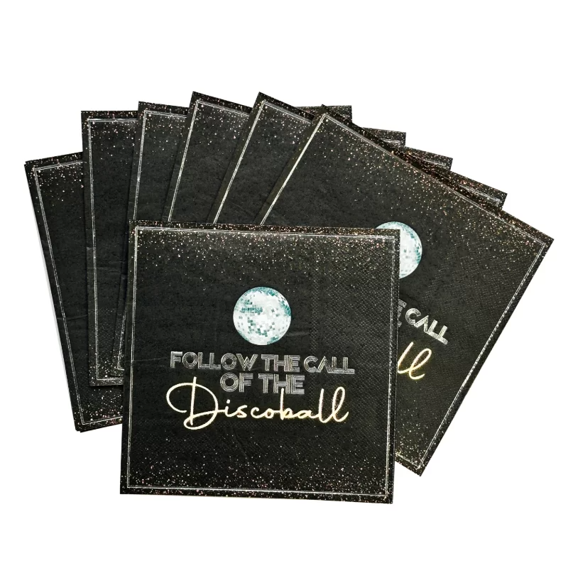 Disco Ball Napkins