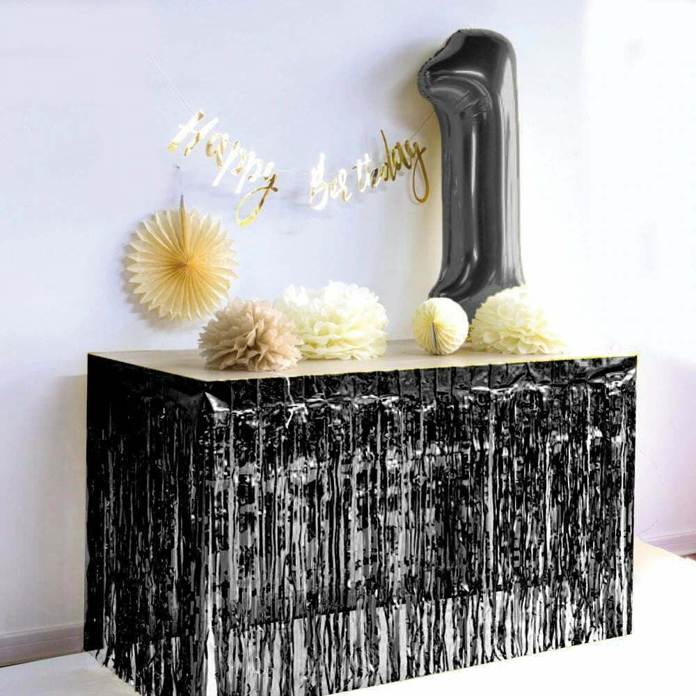 Table Skirt - Black