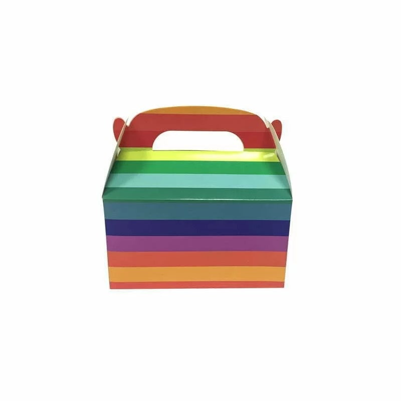 Treat Box 6pk 15 X 9cm - Rainbow