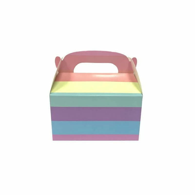 Treat Box 6pk 15 X 9cm - Pastel