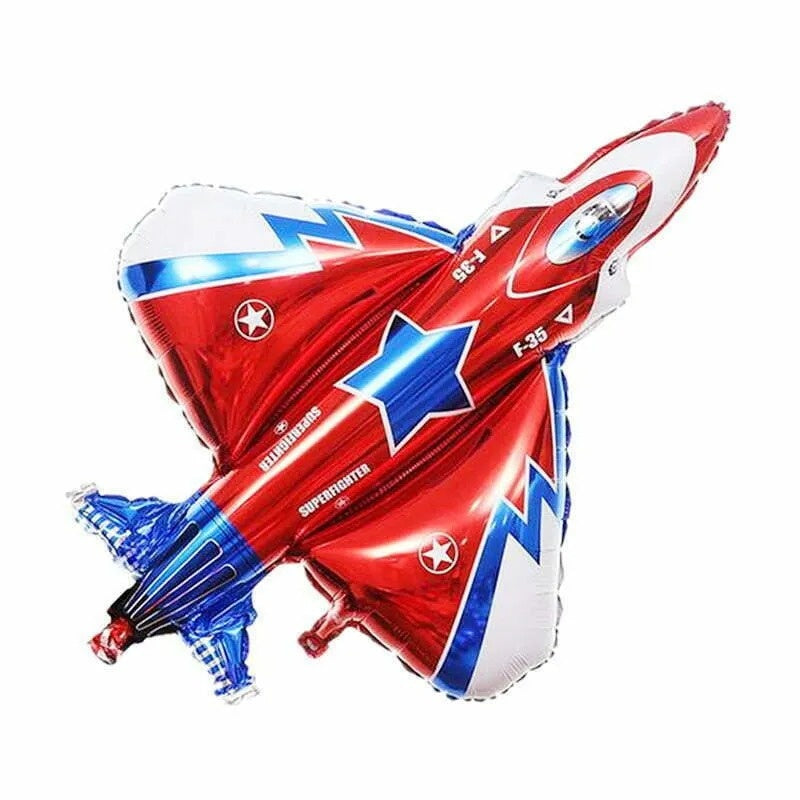 Plane foil balloon