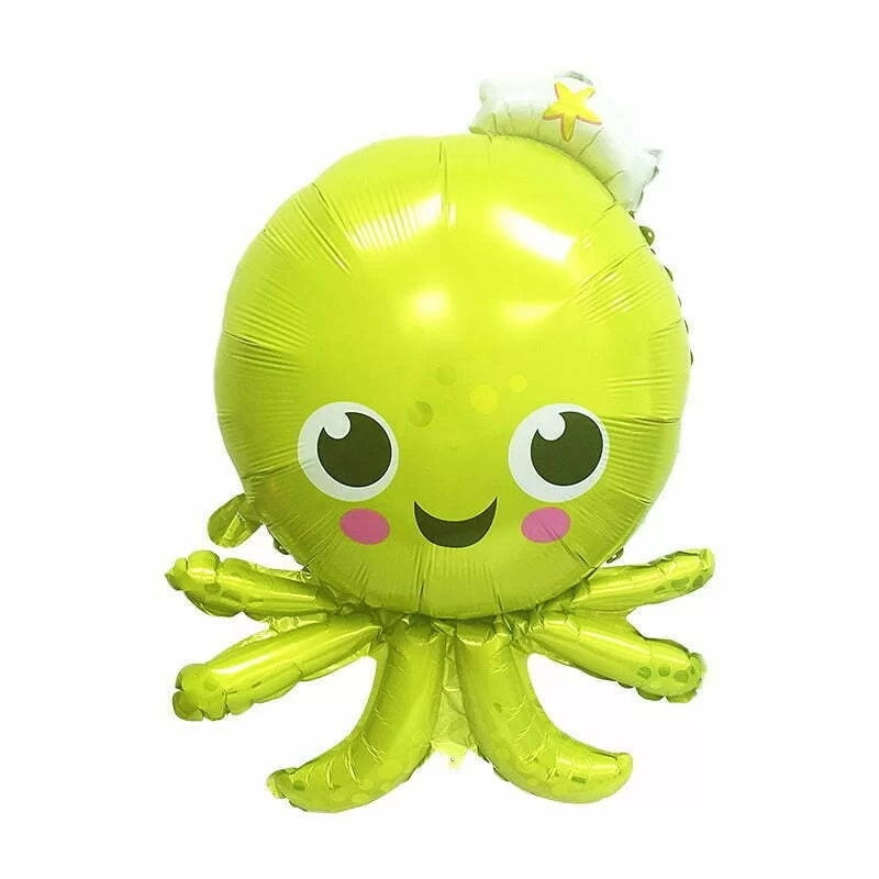 Octopus foil balloon