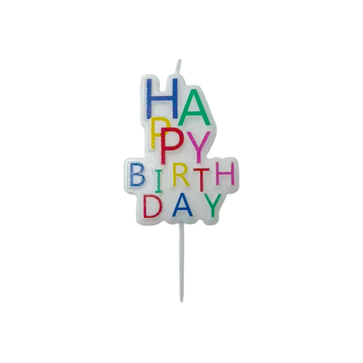 Happy Birthday Candle (vertical)