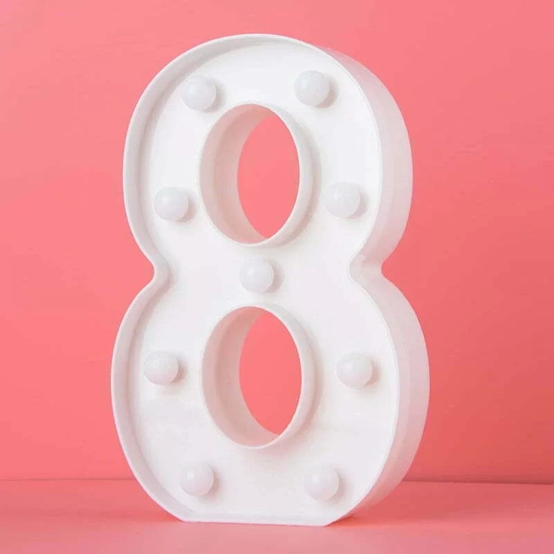 Led Number Light - 8