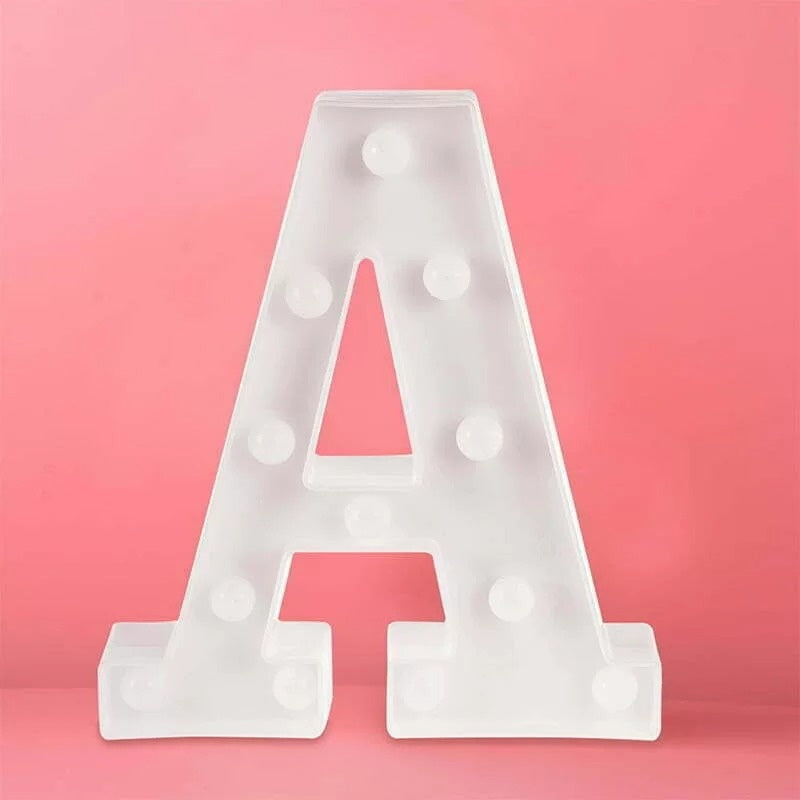 Led Letter Light - A