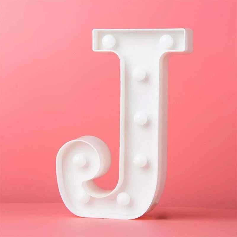 Led Letter Light - J