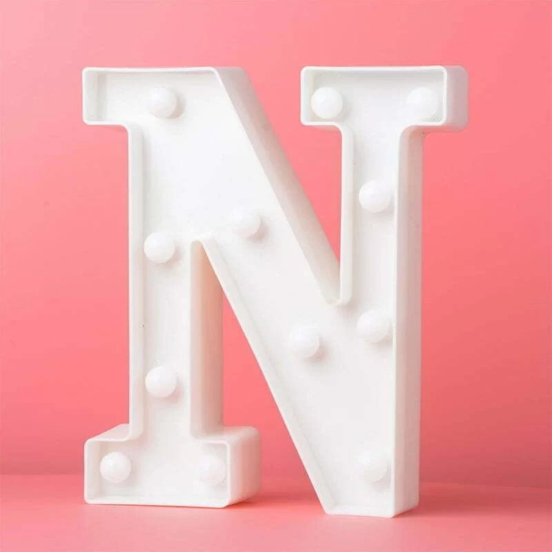 Led Letter Light - N